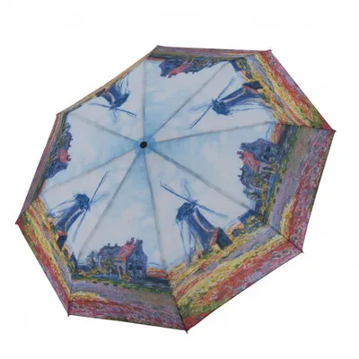 Obrázek produktu pro Doppler Magic Mini Monet ""Větrné mlýny"" - dámský plně automatický deštník