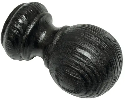 Produktbild von Endstück Kugel für Country kolonial-gebürstet Ø 25 mm 2 Stk.