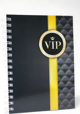 Produktbild von ADINA Premium Collegeblock "VIP" A5 dotted 80 Blatt 90g/qm