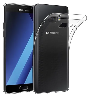 Immagine prodotto di Custodia in silicone trasparente per Samsung Galaxy A3 2017. Copertura protettiva