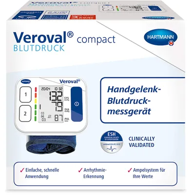 Produktbild von Veroval compact Handgelenk-Blutdruckmessgerät, 1 St