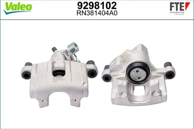 Produktbild von FTE Bremssattel Hinten Rechts für FORD Focus II Schrägheck (DA, HCP, DP) Ø38mm Grau 9298102