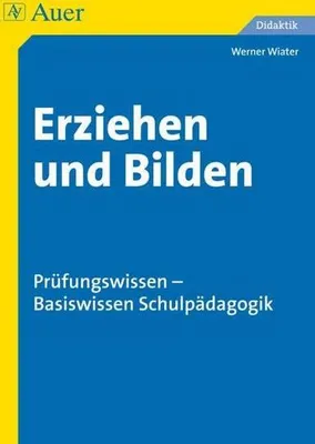 Produktbild von Erziehen und Bilden