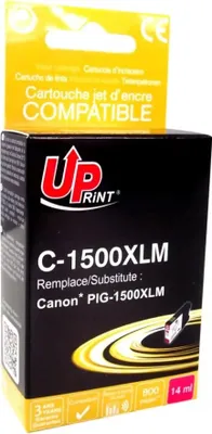 Produktbild von T3AZUR CJ1500XLMUP, Magenta, 14 ml, 1 Stück(e), 1050 Seiten