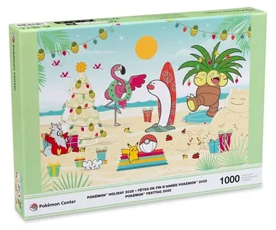 Produktbild von Pokémon Center Pokémon Feiertage Puzzle 2025 – 1000 Teile