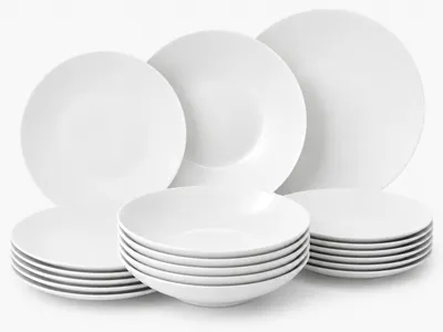 Produktbild von Rosenthal TAC Gropius Weiss Teller-Set 18tlg
