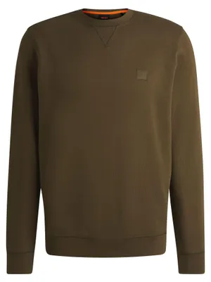 Produktbild von BOSS Herren Westart Sweatshirt, Open Green368, XS