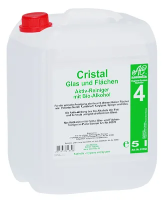 Produktbild von Cristal Glas und Flächen Reiniger 5l Kanister