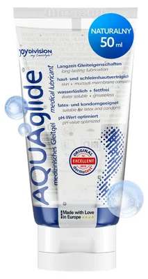 JOYDIVISION Joydivision Preparate Aquaglide 50 ml FR/NL naturalny lubryk – zdjęcie 1