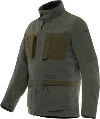 Produktbild von Dainese Lambrate Absoluteshell Pro wasserdichte Motorrad Textiljacke, dunkelgrün, 50