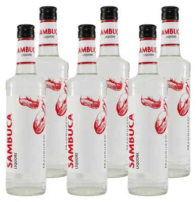 Produktbild von Madruzzo Sambuca Liquore (6 x 0,7L)