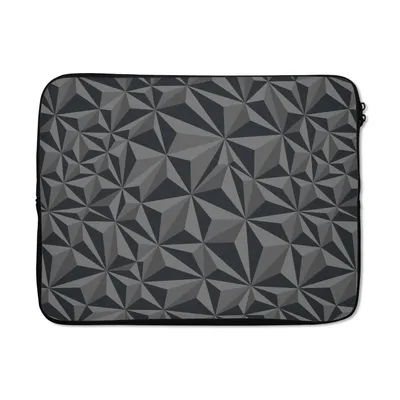 Obrázek produktu pro Pouzdro na notebook 17 palců Geometrie - šedá - 3D - vzory Brašna na notebook