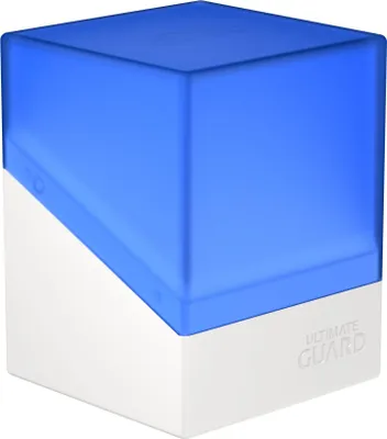 Produktbild von Ultimate Guard Boulder Deck Case 100+ SYNERGY Blau/Weiß
