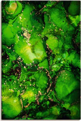 Produktbild von ARTland Leinwandbild Grünes Wasser Größe: 40x60 cm