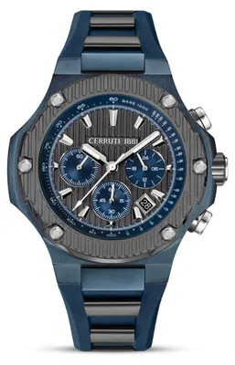 Image de Cerruti 1881 Chronographen Lucardo, modèle bleu