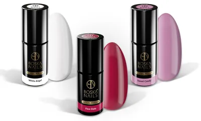 Zdjęcie produktu dla Set lakierów hybrydowych 301 + 341 + 430 Boska Nails