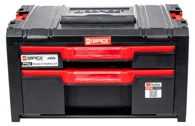 Produktbild von Werkzeugkasten 2 Schubladen Patrol Qbrick System Pro Drawer 2