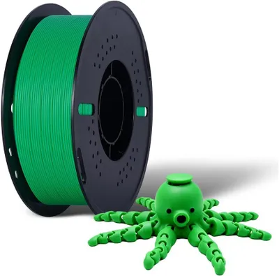 Produktbild von KINGROON PLA Filament 1.75mm Grün | 1kg Spule | 3D-Drucker Material für FDM