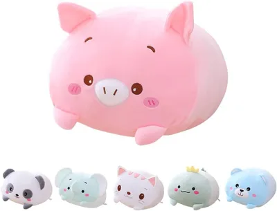 Produktbild von Niedliches Körperkissen, weiches Kuscheltier-Körperkissen, Plüschkissen zum Umarmen, Kawaii-Schlafkissen, Geschenk für Kinder und Freundin