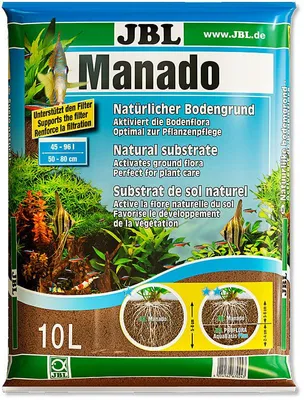 Productafbeelding van JBL Natuurlijke poreuze aquarium bodemgrond 10 Liter