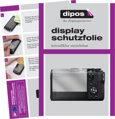 Produktbild von 6x Schutzfolie für Canon EOS M6 Mark II klar Displayschutzfolie Folie Display Schutz dipos