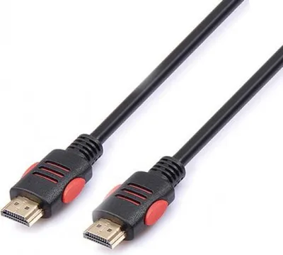 Produktbild von HDMI Kabel 4K 3D Full HD 1,0 Meter Black/Red High Speed Reekin