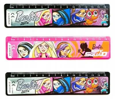 Produktbild von Starpak Barbie Schulineal 15 cm Skala