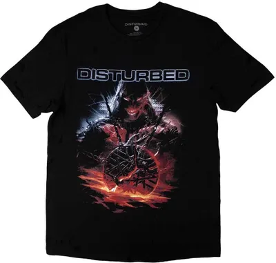 Produktbild von Disturbed - "European Tour ´23" T-Shirt für Herren/Damen Uni RO11000 (XXL) (Schwarz)