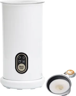 Produktbild von Elektrischer Milchaufschäumer für Zuhause (400 ml) – Aufschäumen & Erwärmen von Milch, perfekt für Kaffee, Latte Macchiato & Cappuccino