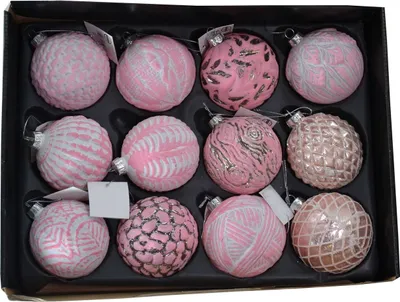 Produktbild von Weihnachtsdeko Weihnachtsbaumkugeln Baumschmuck Weihnachtsbaumspitze Aufhänger, Variante:6 = 6 cm