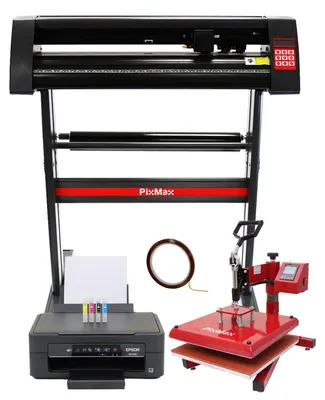 Produktbild von 38-cm-Schwenkpresse, 720-mm-Vinylschneider und Drucker