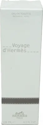 Produktbild von Hermes Voyage d'Hermès Refill, Unisex, 125 ml, Nachfüllflasche, Flasche, Alcohol, Aqua (Water), Parfum (Fragrance), Limonene, Ethylhexyl Methoxycinnamate, Linalool, Butyl..., 1 Stück(e)