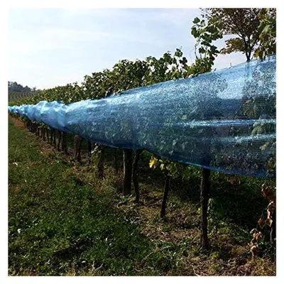 Produktbild von Vogelschutznetz 2,57 x 20 m blau Gartennetz Insektenschutznetz Laubnetz