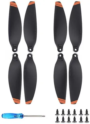 Zdjęcie produktu dla Śmigła łopatkowe DJI Royal MINI Mavic Mini, pomarańczowe, zestaw 2 szt., montaż do akcesoriów do mini dronów