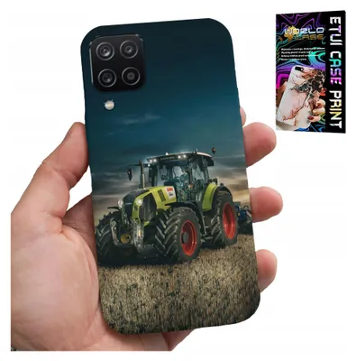 Immagine prodotto di Custodia Per Samsung A12 / M12 - Retro Della Fattoria Del Trattore, Design