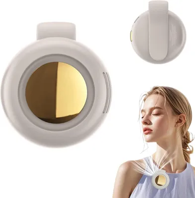 Produktbild von Clip Ventilator Mini Handventilator Akku 3 Geschwindigkeiten