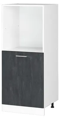 Produktbild von Herdumbauschrank Vicco R-Line Schwarz Beton 60 cm, Model 47590