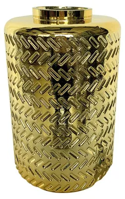 Produktbild von Vergoldete Vase, 16 x 25 cm