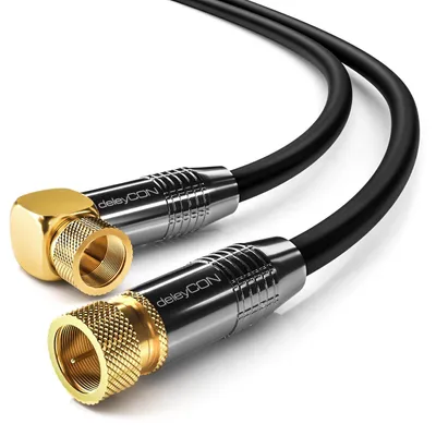 Obrázok produktu pre deleyCON MK570, 5 m, F, F, Čierna