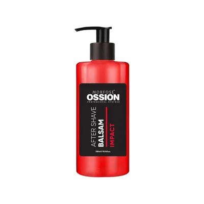 Produktbild von Morfose Ossion Impact After Shave Balsam 300 ml – Beruhigende Pflege nach der Rasur für Herren, feuchtigkeitsspendender Aftershave Balm
