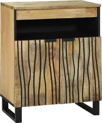 Produktbild von Sideboard Braun 60 x 33 x 75 cm massives Mangoholz