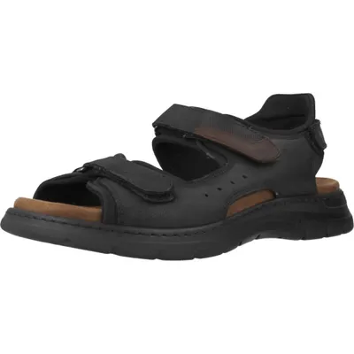 Produktbild von FLUCHOS Sandale F1773 in Schwarz mit Klettverschluss