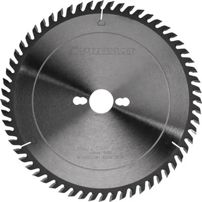 Produktbild von Präzisionskreissägeblatt AD 250mm Z.60 WZ Bohrung 30mm Schnitt-B.3,2mm HM PROMAT