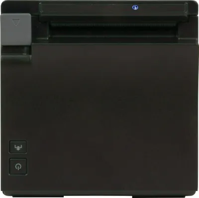 Produktbild von Epson TM-m30II (112): USB + Ethernet + NES + BT, Black, PS, EU, Thermodruck, POS-Drucker, 203 x 203 DPI, 250 mm/sek, 250 mm/sek, Text, Grafik, Barcode