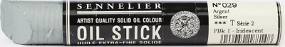 Produktbild von Sennelier Oil Stick - Silber - N130125.029
