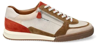 Produktbild von Mephisto Herren Sneaker mit seitlichem Reißverschluss, klassischer Schnürung und profilierter Laufsohle