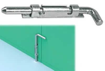 Produktbild von Bodenriegel, 300 mm, Stahl verzinkt