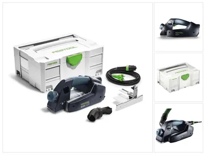 Image de Festool EHL 65 EQ-Plus Rabot à main 720 W 65 mm + Coffret de transport systainer ( 576601 ) - successeur de 574557