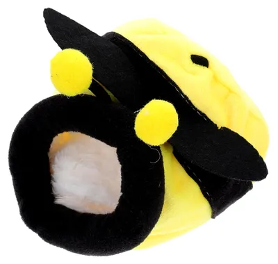 Produktbild von Hamsterversteck aus Kunstfell mit Gleithörnchennest für kleine Haustiere