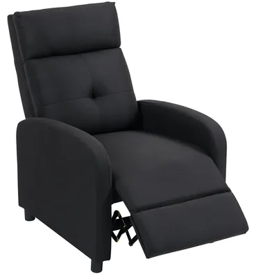 Obrázek produktu pro Relaxační křeslo HOMCOM, křeslo k televizi s funkcí polohování, křeslo k televizi s plátěným potahem